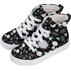 Digital Illusion Kids  Hi-top Skate Sneakers by Sparkle