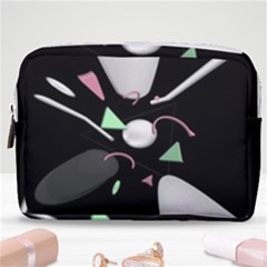 Digital Illusion Make Up Pouch (medium) by Sparkle