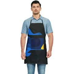 Digital Illusion Kitchen Apron by Sparkle