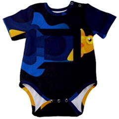 Digital Illusion Baby Short Sleeve Onesie Bodysuit by Sparkle