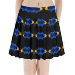 Digital Illusion Pleated Mini Skirt by Sparkle