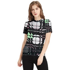 Digital Illusion Women s Short Sleeve Rash Guard