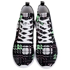 Digital Illusion Men s Lightweight High Top Sneakers by Sparkle