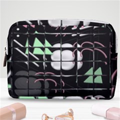 Digital Illusion Make Up Pouch (medium) by Sparkle