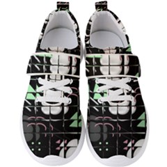 Digital Illusion Men s Velcro Strap Shoes by Sparkle