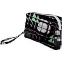 Digital Illusion Wristlet Pouch Bag (Small) View1