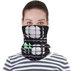 Digital Illusion Face Seamless Bandana (adult)