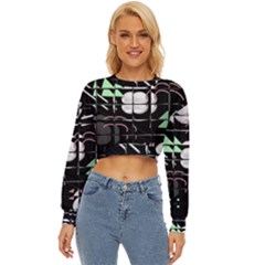 Digital Illusion Lightweight Long Sleeve Sweatshirt