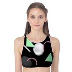 Digital Illusion Tank Bikini Top by Sparkle