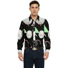 Digital Illusion Men s Long Sleeve  Shirt