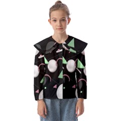 Digital Illusion Kids  Peter Pan Collar Blouse by Sparkle