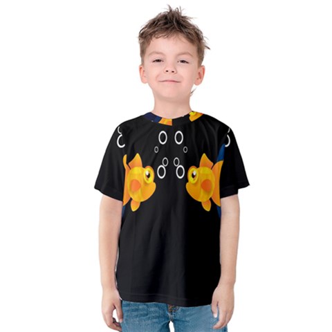 Digital Illusion Kids  Cotton Tee by Sparkle