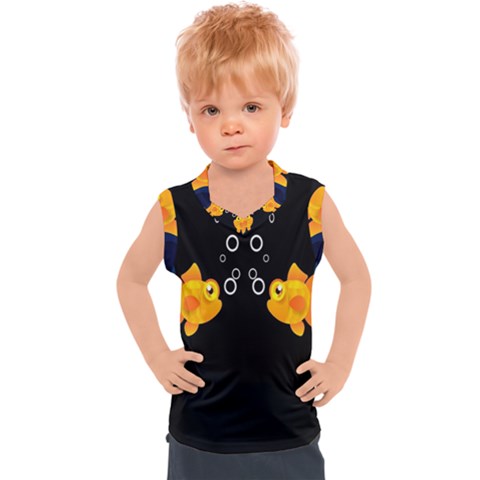 Digital Illusion Kids  Sport Tank Top by Sparkle