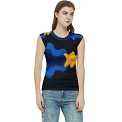 Digital Illusion Women s Raglan Cap Sleeve Tee