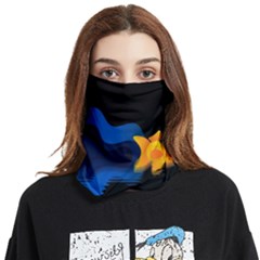 Digital Illusion Face Covering Bandana (two Sides)