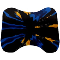 Digital Illusion Head Support Cushion by Sparkle