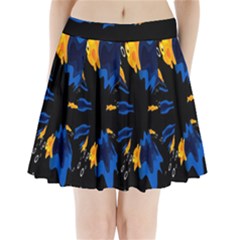 Digital Illusion Pleated Mini Skirt by Sparkle