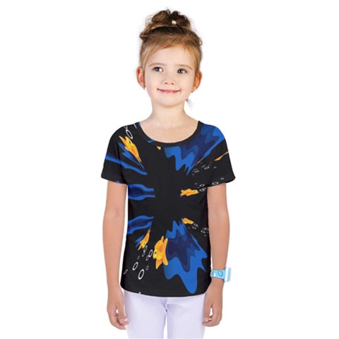 Digital Illusion Kids  One Piece Tee by Sparkle