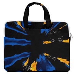 Digital Illusion Macbook Pro Double Pocket Laptop Bag