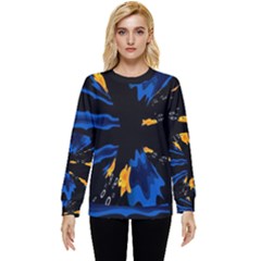 Digital Illusion Hidden Pocket Sweatshirt by Sparkle