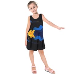 Digital Illusion Kids  Sleeveless Dress