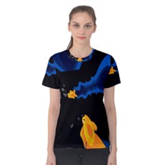 Digital Illusion Women s Cotton Tee