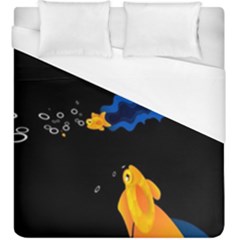 Digital Illusion Duvet Cover (king Size)