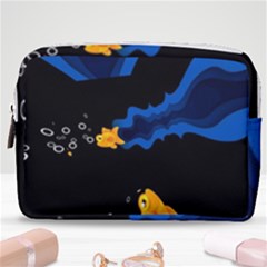 Digital Illusion Make Up Pouch (medium) by Sparkle