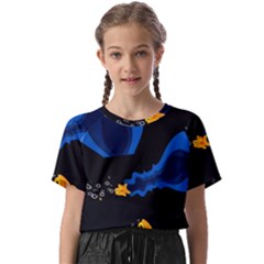 Digital Illusion Kids  Basic Tee by Sparkle