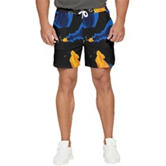 Digital Illusion Men s Runner Shorts