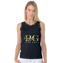 Plugged Into Gold Women s Basketball Tank Top by pluggedintogold