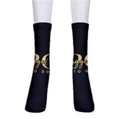 Plugged Into Gold Men s Crew Socks