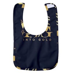 Plugged Into Gold Baby Bib by pluggedintogold