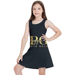 Plugged Into Gold Kids  Lightweight Sleeveless Dress by pluggedintogold