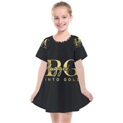 Plugged Into Gold Kids  Smock Dress by pluggedintogold