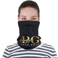 Plugged Into Gold Face Seamless Bandana (adult)