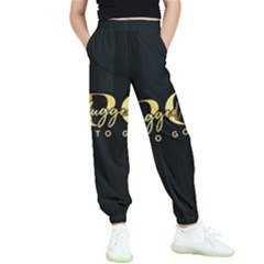 Plugged Into Gold Kids  Elastic Waist Pants by pluggedintogold