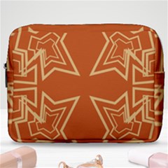 Abstract Pattern Geometric Backgrounds   Make Up Pouch (large) by Eskimos