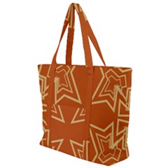 Abstract Pattern Geometric Backgrounds   Zip Up Canvas Bag by Eskimos