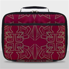 Abstract Pattern Geometric Backgrounds   Full Print Lunch Bag by Eskimos