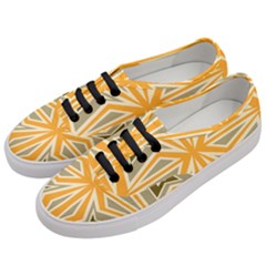 Abstract Pattern Geometric Backgrounds   Women s Classic Low Top Sneakers by Eskimos