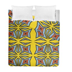 Abstract Pattern Geometric Backgrounds   Duvet Cover Double Side (full/ Double Size) by Eskimos