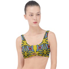 Abstract Pattern Geometric Backgrounds   The Little Details Bikini Top by Eskimos