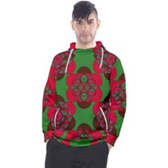 Abstract Pattern Geometric Backgrounds   Men s Pullover Hoodie by Eskimos