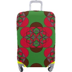 Abstract Pattern Geometric Backgrounds   Luggage Cover (large)