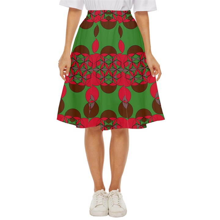 Abstract pattern geometric backgrounds   Classic Short Skirt