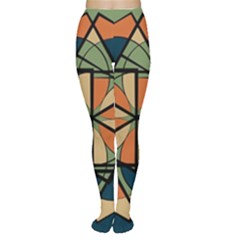 Abstract Pattern Geometric Backgrounds   Tights