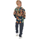 Abstract pattern geometric backgrounds   Kids  Hooded Pullover View2