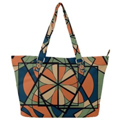 Abstract Pattern Geometric Backgrounds   Full Print Shoulder Bag by Eskimos