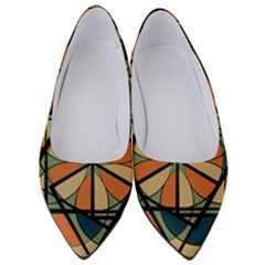 Abstract Pattern Geometric Backgrounds   Women s Low Heels by Eskimos